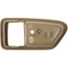 Interior Door Handle Right Front/Rear Bezel Smooth Tan - image 2