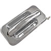 Exterior Door Handle Front Right No Keyhole Chrome - image 3
