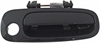 Exterior Door Handle Front Right Smooth Black - image 1