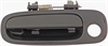 Exterior Door Handle Front Left Smooth Black - image 1