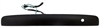 Exterior Door Handle Garnish With Lamp Assembly Smooth Black - image 1