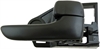 Interior Door Handle Front Right Without Keyhole Cover Black Stone - image 1