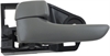 Interior Door Handle Front Left Gray - image 1