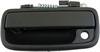 Exterior Door Handle Front Left Plastic Base Black - image 1
