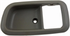 Interior Door Handle Front Left Bezel Gray Charcoal - image 1