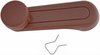 Window Handle Front Or Rear Left And Right Brown - image 3