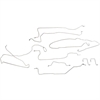 Stainless Steel Brake Line Kit - image 1