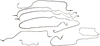 Stainless Steel Brake Line Kit Chevrolet Avalanche 2500/Suburban 2500, GMC Yukon XL - image 1