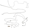 Stainless Steel Brake Line Kit 1995-99 Chevy/GMC K1500 Suburban 5.7L - image 1