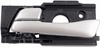 Interior Door Handle Front Left Painted Silver - image 1