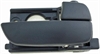 Interior Door Handle Rear Right Textured Black - image 1
