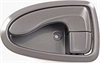 Interior Door Handle Front Or Rear Left Gray - image 1