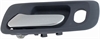 Interior Door Handle Front Left With Hole Chrome Blue - image 1