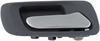 Interior Door Handle Rear Right Chrome Blue - image 1