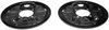 Drum Brake Dust Shields 1991-1996 Cadillac, 1992-2002 Chevy/GMC - image 2