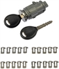 Ignition Lock Cylinder With Tumblers 1995-2008 Chrysler, 1997-2001 Plymouth, 1998-2006 Jeep, 1998-2010 Dodge