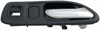 Interior Door Handle Front Right With Power Window Hole Chrome Blue - image 1