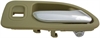 Interior Door Handle Rear Right Chrome Beige - image 1