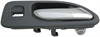 Interior Door Handle Rear Right Chrome Light Gray - image 1