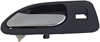 Interior Door Handle Rear Right Chrome Blue - image 1
