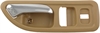 Interior Door Handle Front Right Chrome Beige - image 1