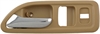 Interior Door Handle Front Left Chrome Beige - image 1