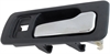 Interior Door Handle Front Right With Lock Hole Chrome Blue - image 1