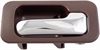 Interior Door Handle Rear Right Chrome Brown - image 1