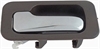 Interior Door Handle Rear Left Chrome Brown - image 1