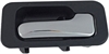 Interior Door Handle Rear Right Without Lock Hole Chrome/Blue - image 1