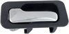 Interior Door Handle Rear Left Without Lock Hole Chrome/Blue - image 1