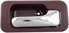 Interior Door Handle Rear Right Chrome/Red - image 1