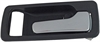 Interior Door Handle Front Right Without Power Lock Chrome/Black - image 1