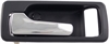 92449 Interior Door Handle Front Left Without Power Lock Chrome/Black; 1990-1993 Honda Accord - image 1