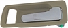 Interior Door Handle Front Right Without Power Lock Chrome/Beige - image 1