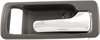 Interior Door Handle Front Right Without Power Lock Chrome/Gray - image 1
