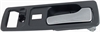 Interior Door Handle Front Right With Power Lock Chrome/Black - image 1
