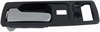 Interior Door Handle Front Left With Power Lock Chrome/Black - image 1