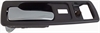 Interior Door Handle Front Left With Power Lock Chrome/Brown - image 1