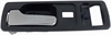 Interior Door Handle Front Left With Power Lock Chrome/Blue - image 1