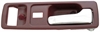 Interior Door Handle Front Right With Power Lock Chrome/Red - image 1