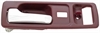Interior Door Handle Front Left With Power Lock Chrome/Red - image 1