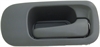 Interior Door Handle Front Right Without Lock Hole Gray Graphite - image 1