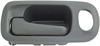Interior Door Handle Front Left With Lock Hole Gray Graphite - image 1