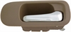 Interior Door Handle Chrome/Brown Saddle - image 1