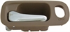 Interior Door Handle Front Left Chrome/Brown Saddle - image 1