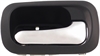 Interior Door Handle Rear Right Chrome/Black - image 1