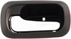 Interior Door Handle Rear Left Chrome/Black - image 1