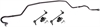 Rear Sway Bar Kit 1997-2008 Pontiac, 1997-2009 Buick, 1998-2002 Oldsmobile, 2000-2016 Chevy - 15mm - image 1