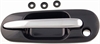 Exterior Door Handle Front Left Chrome/Black - image 1